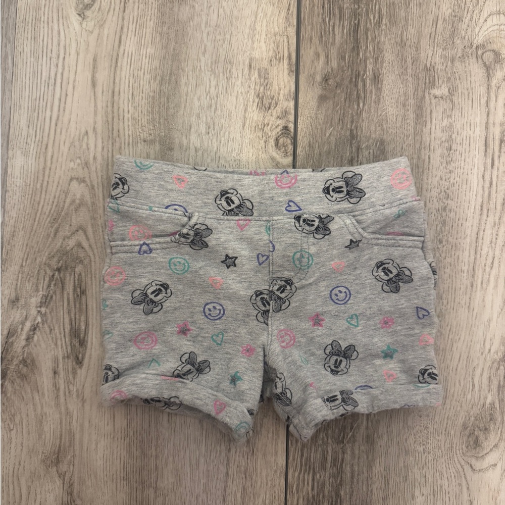 Disney Jumping Beans Grey Minnie Mouse Shorts
